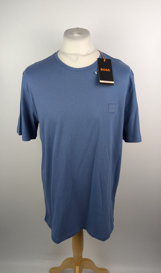 Boss Tales Regular Fit T-shirt Mens - Blue