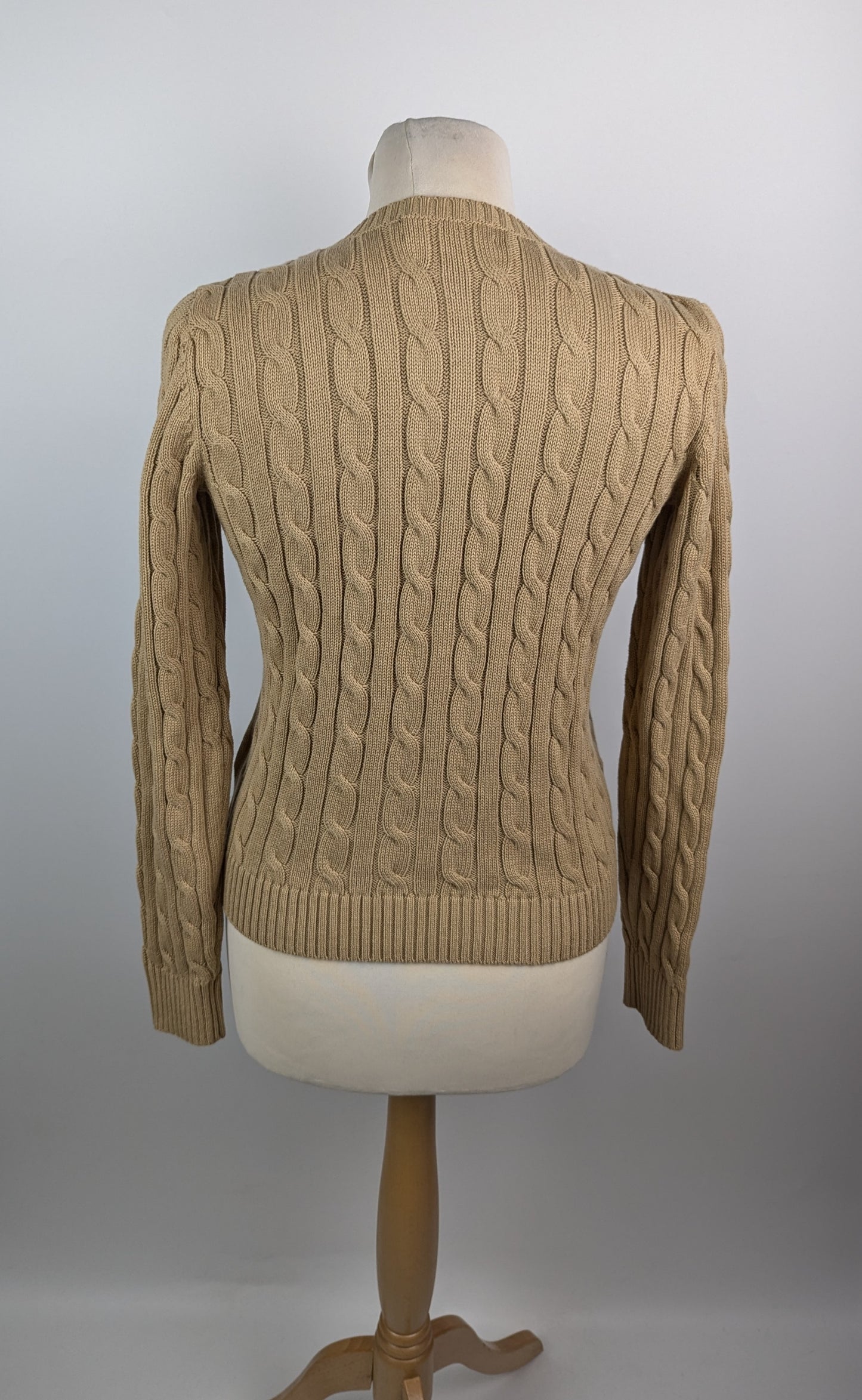 Lauren by Ralph Lauren Ralhan Cardigan Womnes - Birch Tan