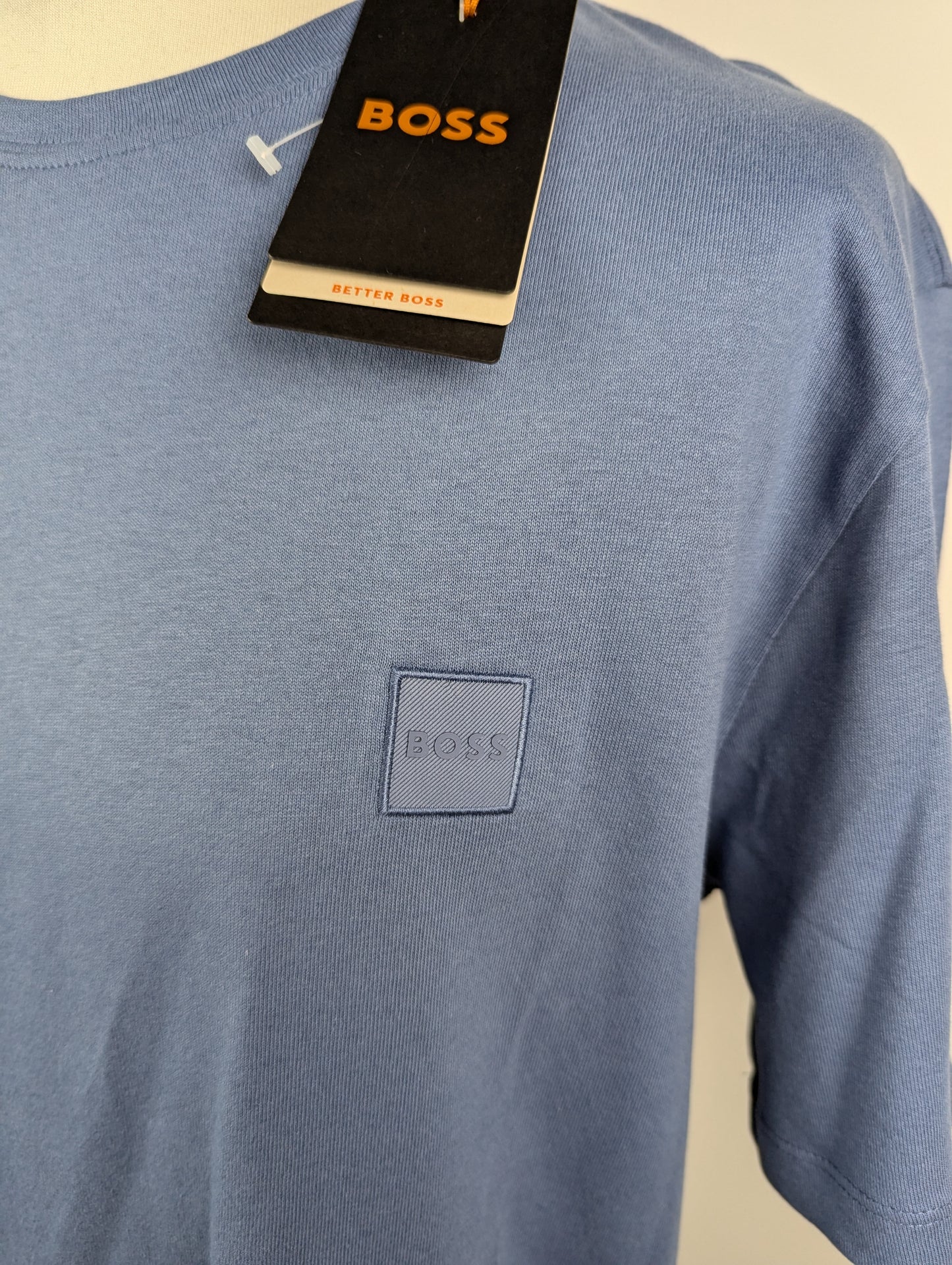 Boss Tales Regular Fit T-shirt Mens - Blue